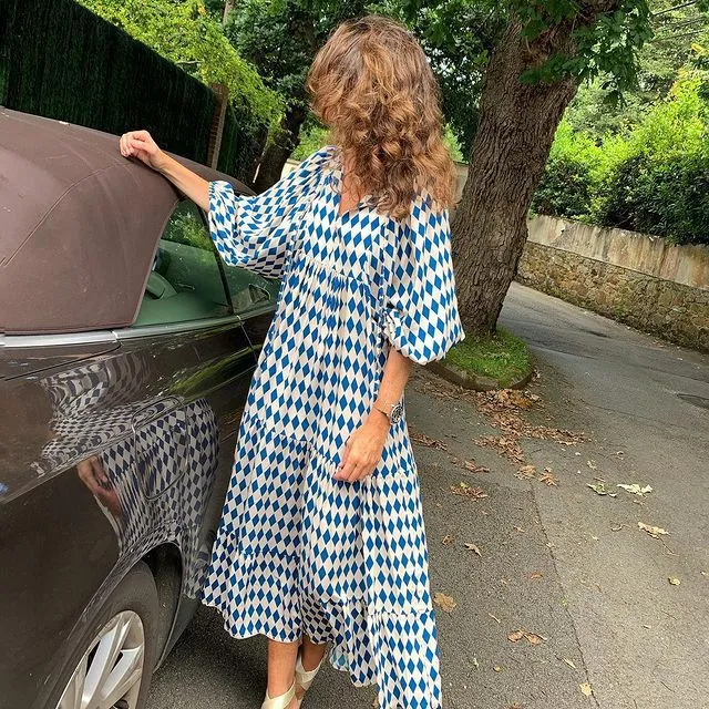 Böhmisches Maxi-Sommerkleid