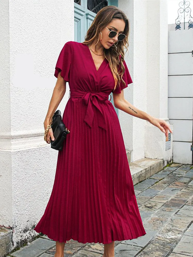 Stylisches Damen Wickelkleid