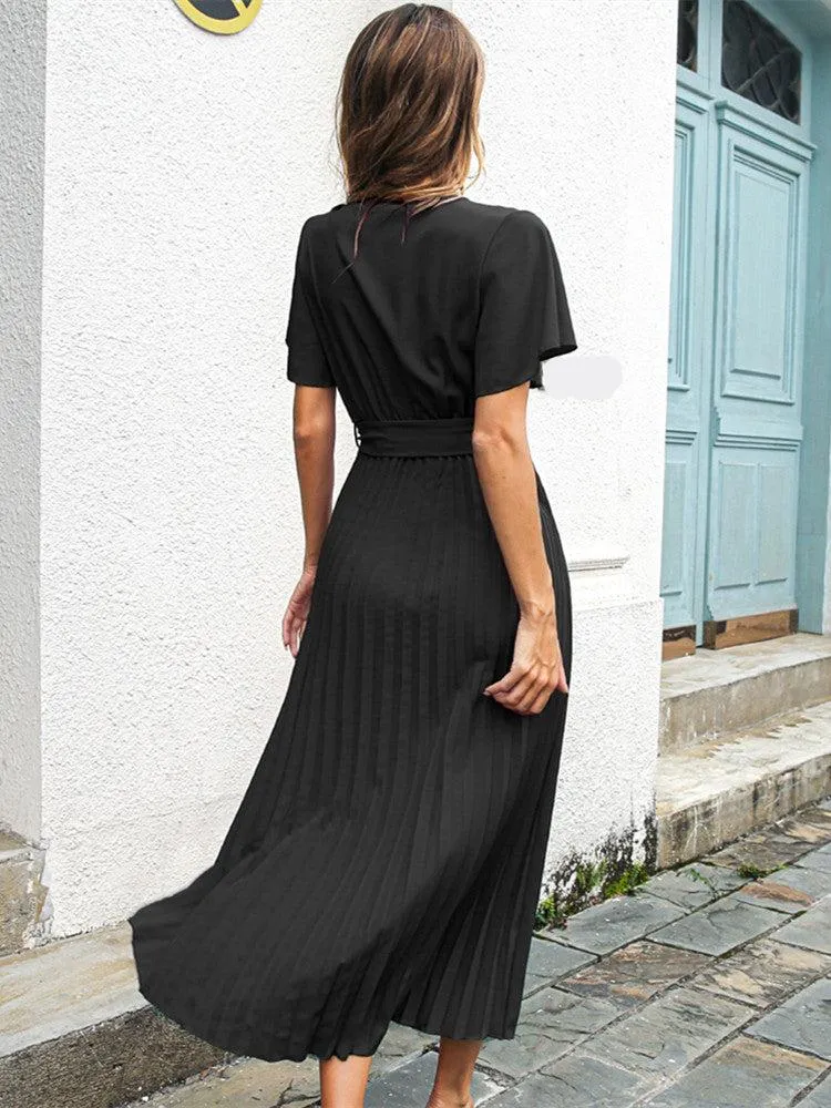 Stylisches Damen Wickelkleid