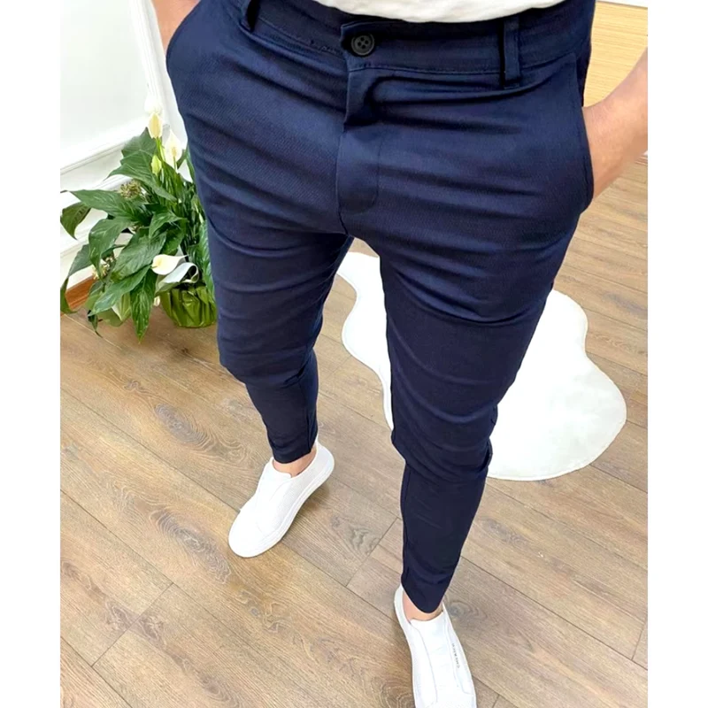 Lässige Slim Fit Herrenhose