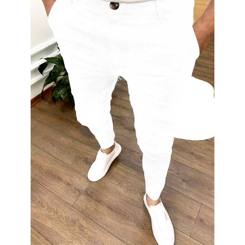 Lässige Slim Fit Herrenhose