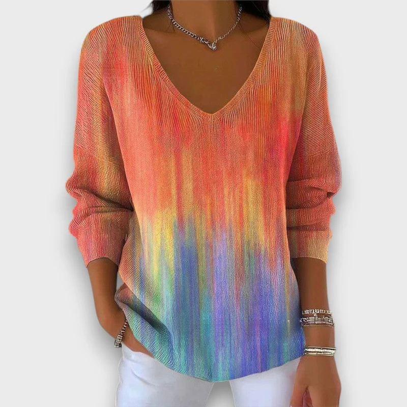 Sophie – Pullover mit V-Ausschnitt