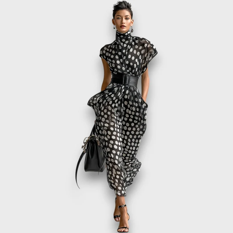 Selena – Maxikleid aus Chiffon