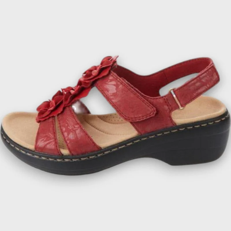 Brisella – Orthopädische Sandalen mit Keilabsatz