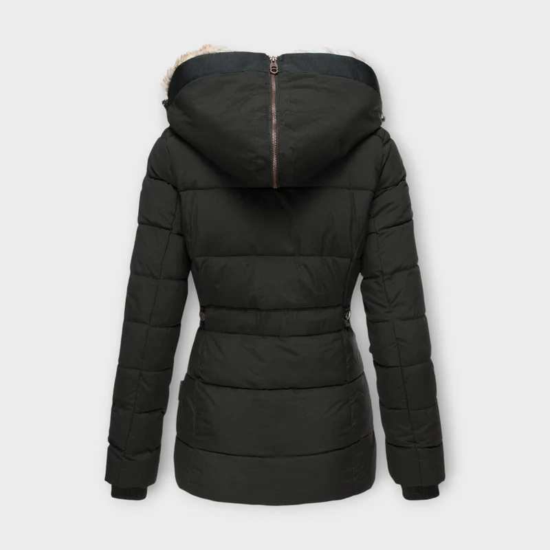 Emyra – Winterjacke mit Fellkapuze