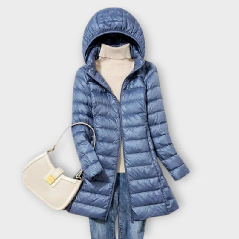 Anvera – Ultraleichte Daunenjacke mit Kapuze