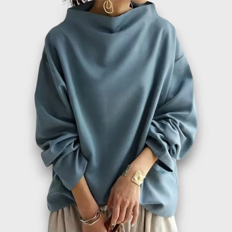 Gavrielle – Pullover mit hohem Kragen