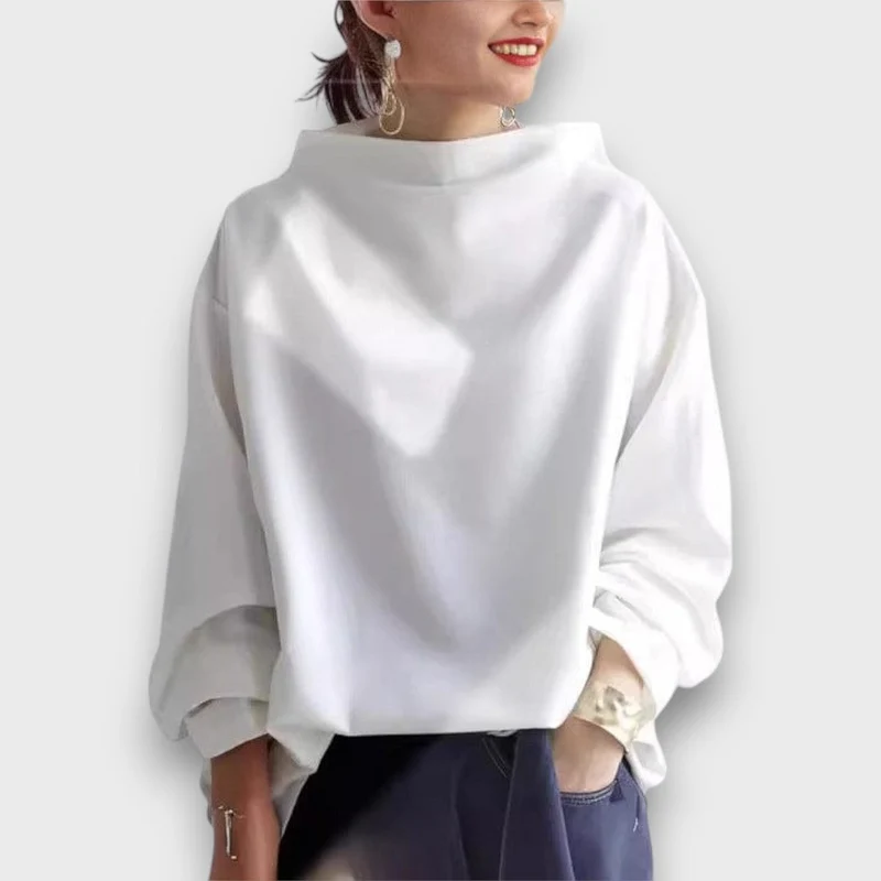 Gavrielle – Pullover mit hohem Kragen