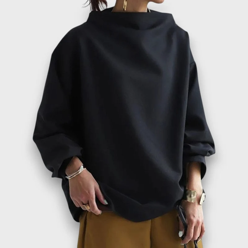 Gavrielle – Pullover mit hohem Kragen