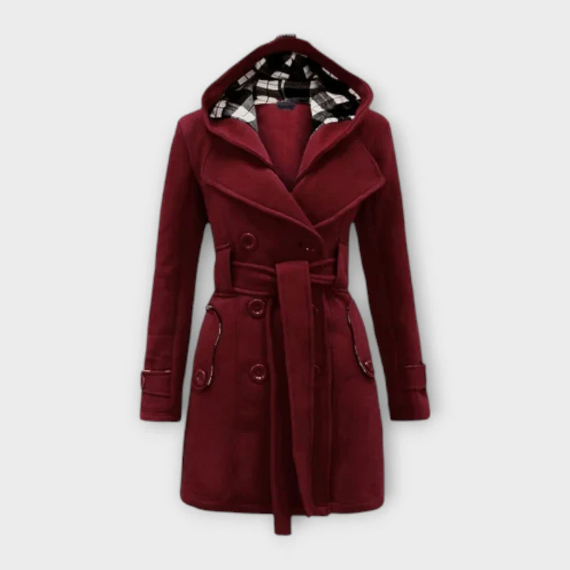 Elyana – Warmer Wintermantel mit Kapuze