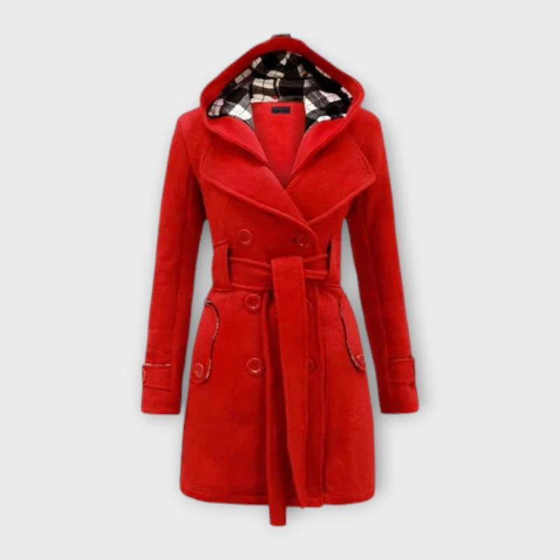 Elyana – Warmer Wintermantel mit Kapuze