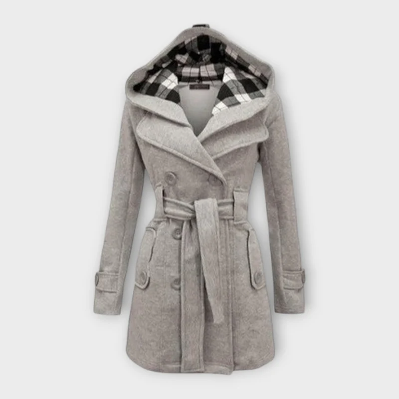 Elyana – Warmer Wintermantel mit Kapuze
