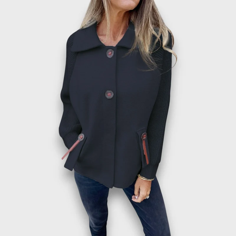 Lunaris – Jacke mit Kontrastärmeln