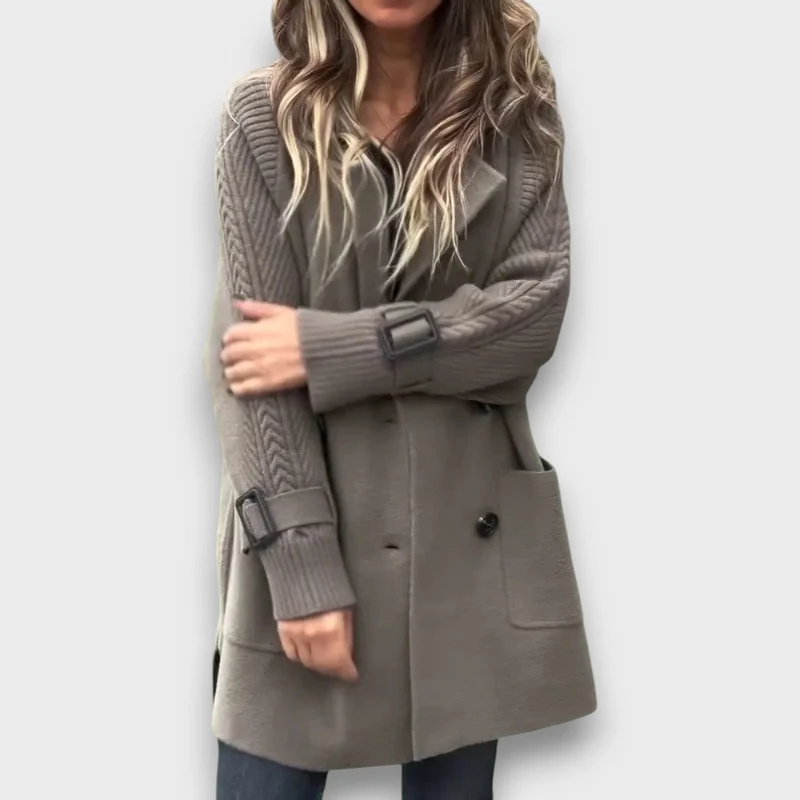 Mirela – Eleganter Strickmantel