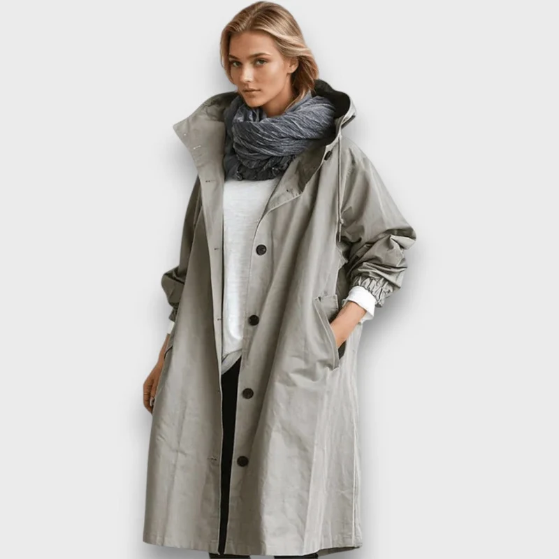 Lurea – Eleganter Regen-Trench