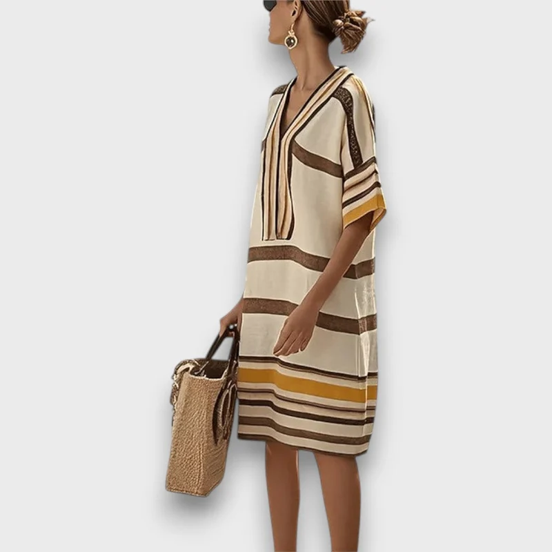 Sorelia – Strandkleid mit Streifen