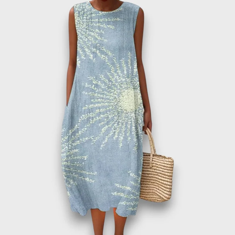 Lumaris – Kleid mit Sonnenmotiv