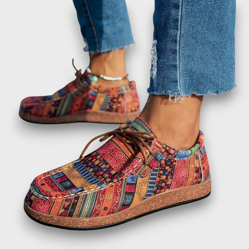 Fioren – Gemusterte Freizeitschuhe