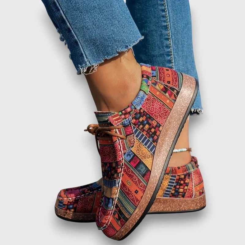 Fioren – Gemusterte Freizeitschuhe