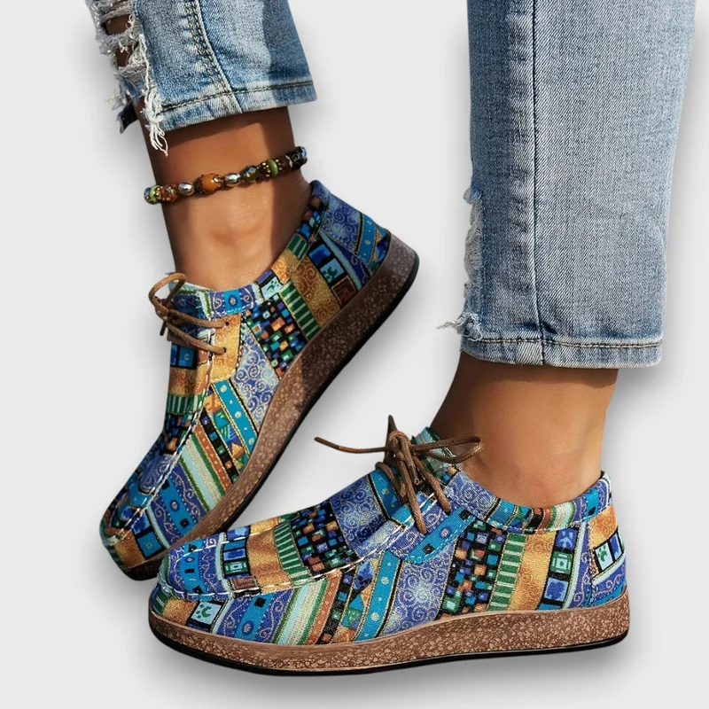Fioren – Gemusterte Freizeitschuhe