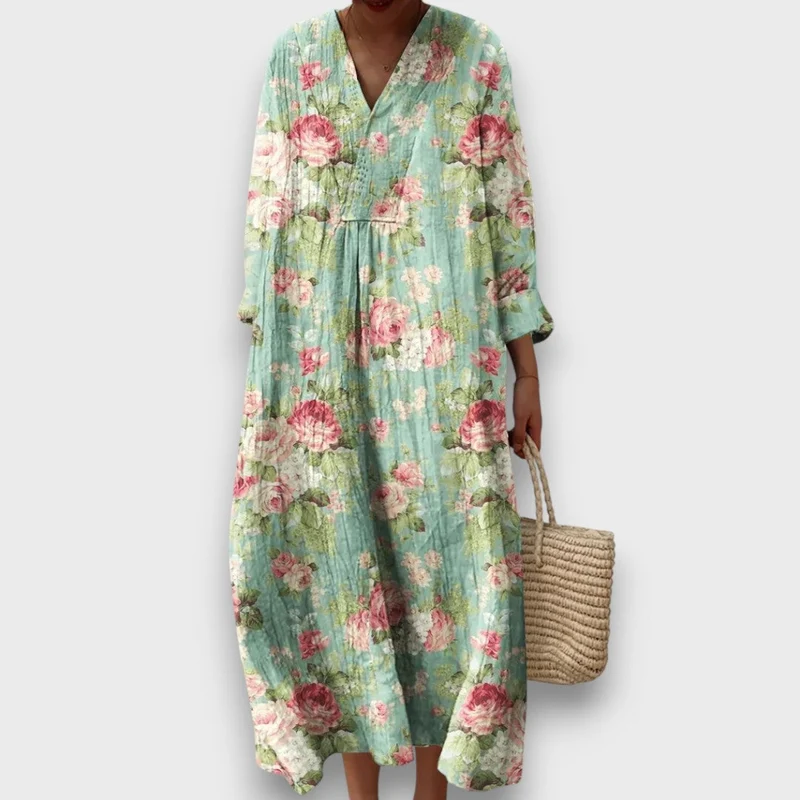 Floranda – Maxikleid mit Blumenmuster