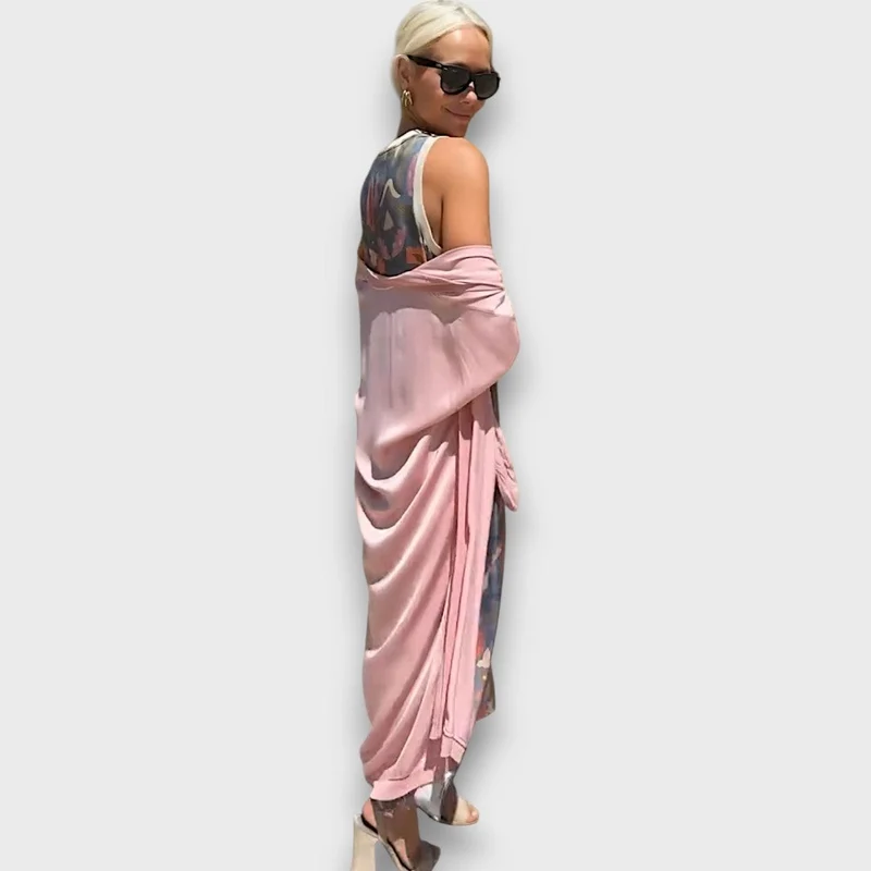Elveria – Maxikleid mit Cardigan