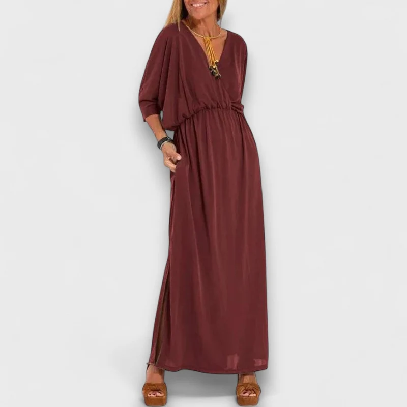 Elora – Langes Kleid mit fließender silhouette