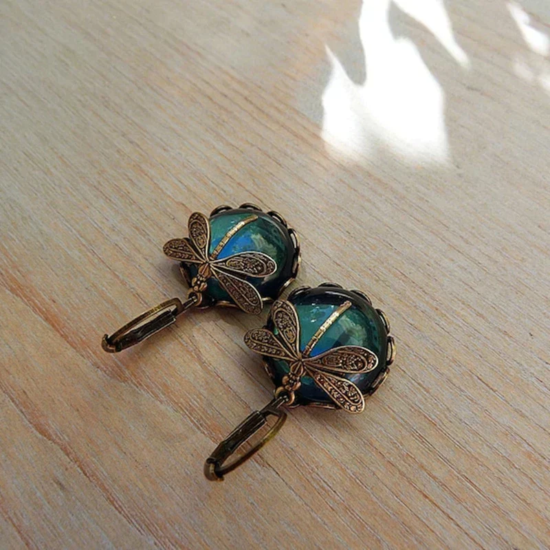 Lyvelle – Libellen-Ohrringe im Vintage-Stil