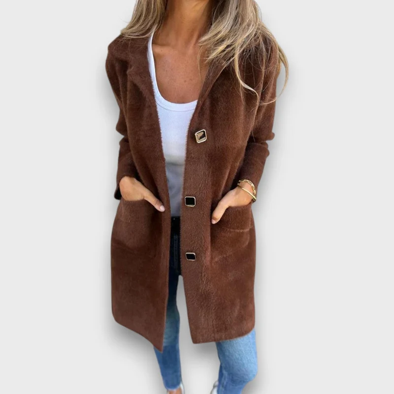 Malien – Klassischer Mantel mit Reverskragen
