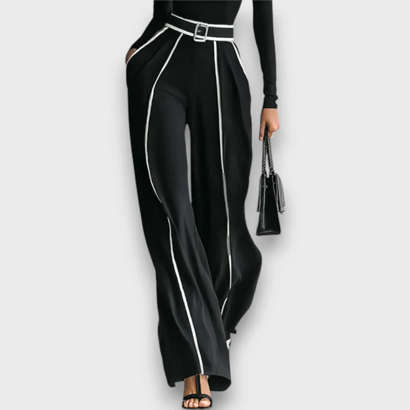 Maerina – Zweiteiliges Set mit Rollkragen und weiter Hose