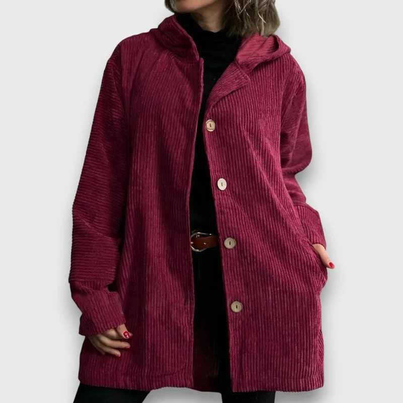 Corvianne – Lässige Kapuzenjacke