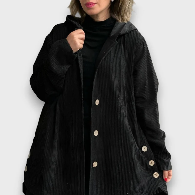 Corvianne – Lässige Kapuzenjacke