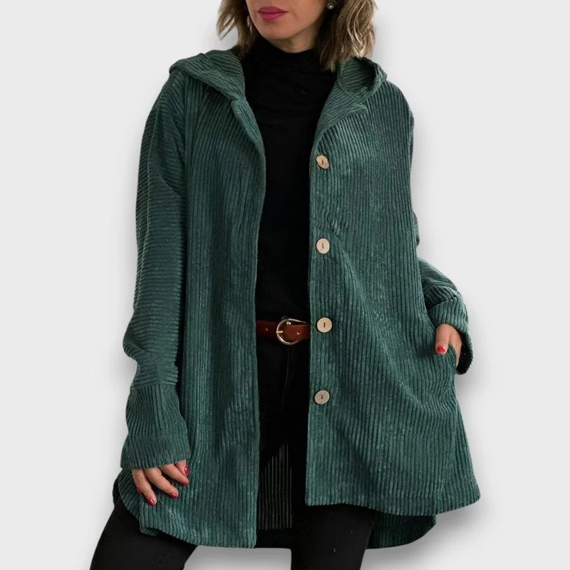 Corvianne – Lässige Kapuzenjacke