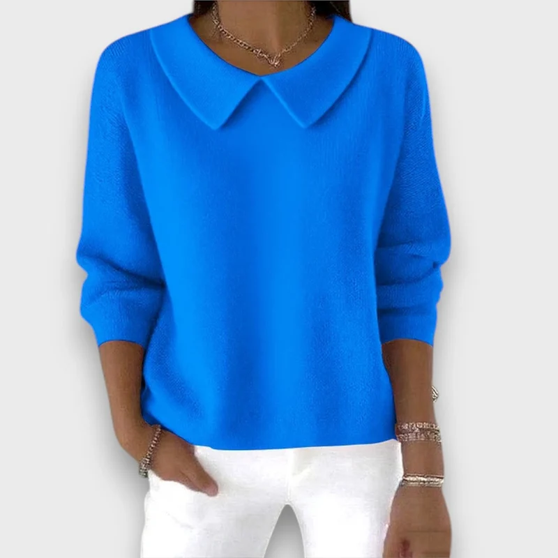 Lynora – Pullover mit Kragendetail