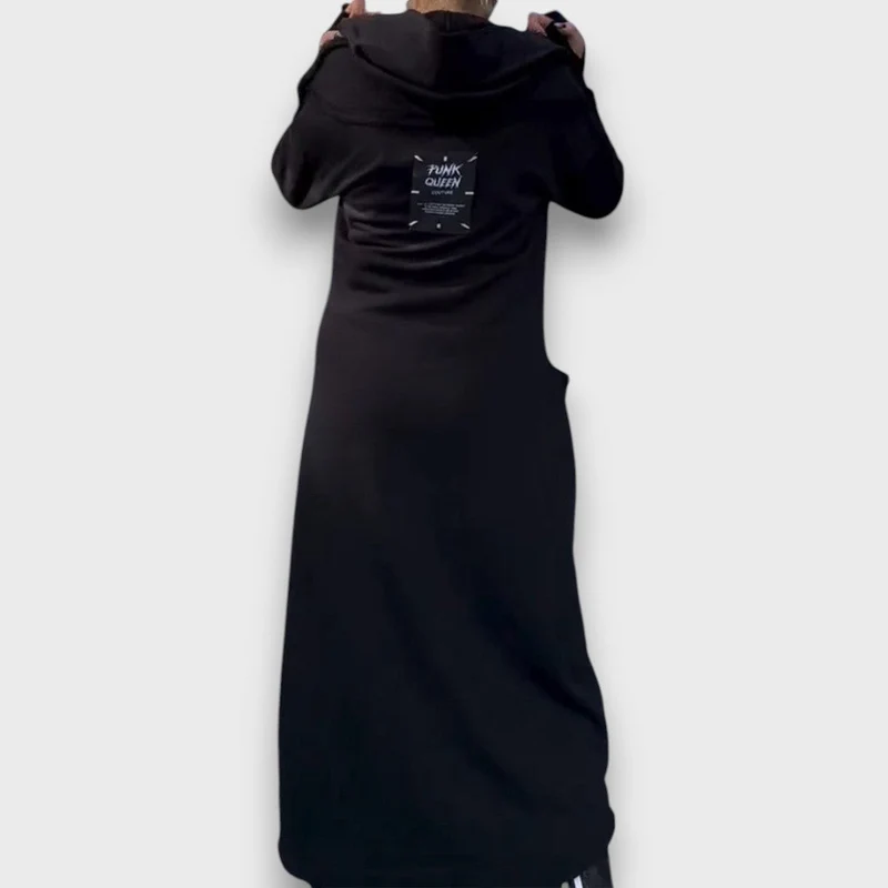 Darlina – Sweaterkleid mit Kapuze