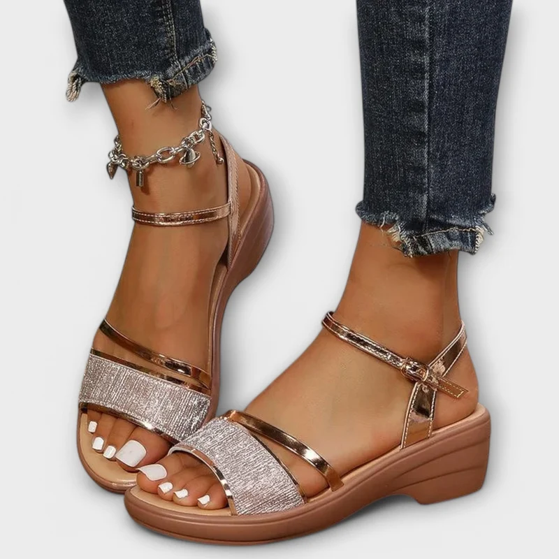 Elmea – Orthopädische Sandalen mit femininer Silhouette