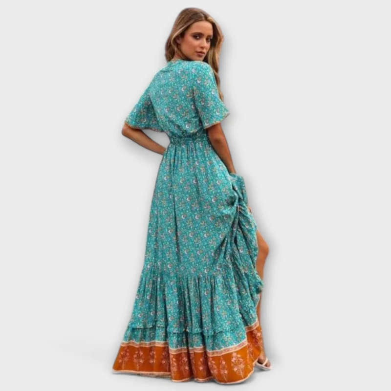 Talitha – Maxikleid mit folkloristischem Charme