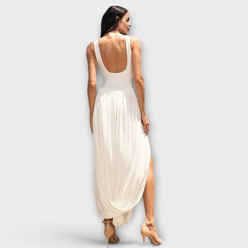 Lyvianne – Maxikleid mit drapierter Silhouette