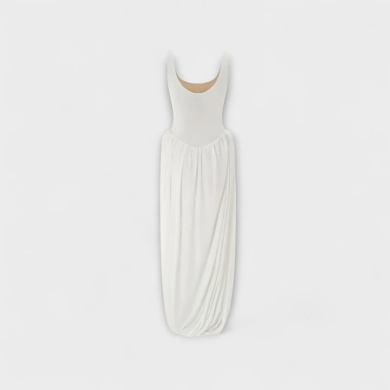Lyvianne – Maxikleid mit drapierter Silhouette