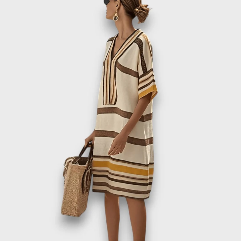 Calys – Lockeres Kaftankleid mit Strandcharme