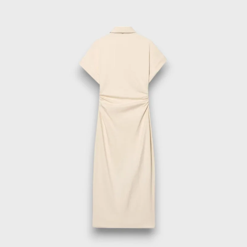 Venera – Figurnahes Hemdblusenkleid mit Knopfleiste