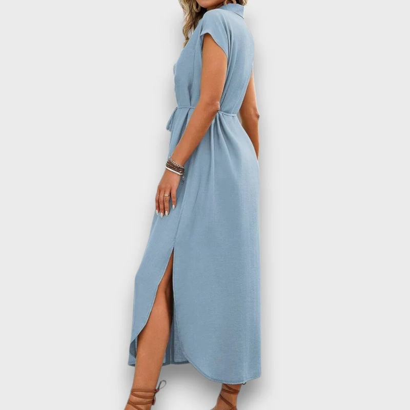 Vivienne – Hemdblusenkleid mit stilvoller Lässigkeit