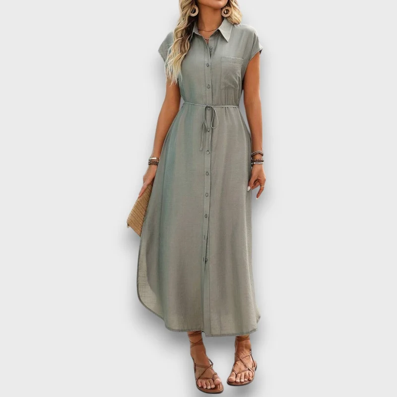 Vivienne – Hemdblusenkleid mit stilvoller Lässigkeit