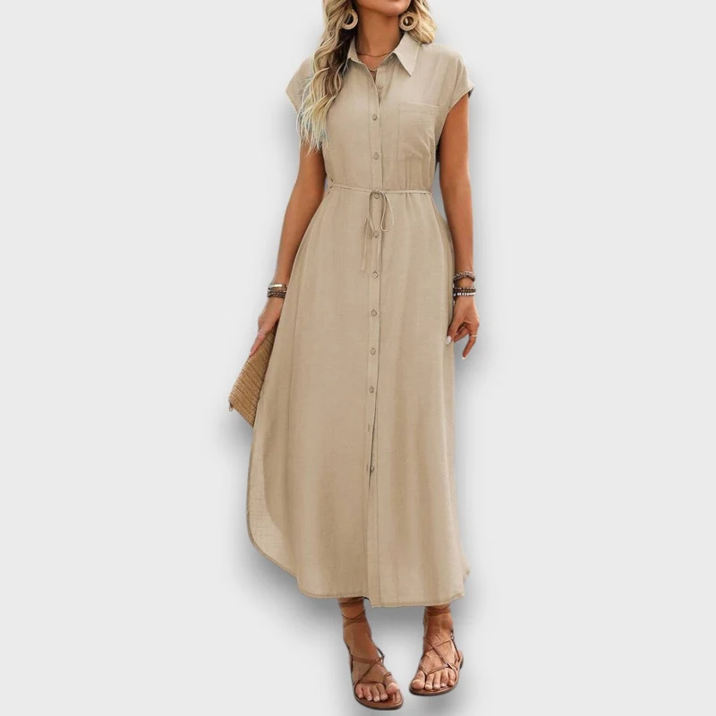 Vivienne – Hemdblusenkleid mit stilvoller Lässigkeit