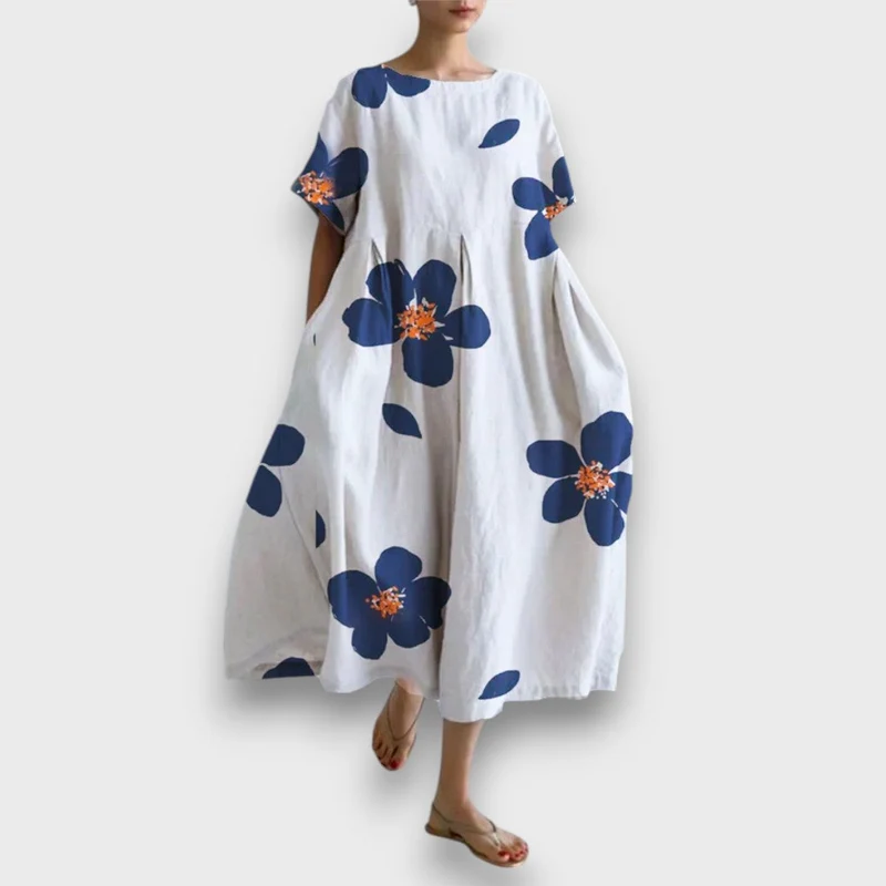Flavina – Sommerkleid mit floraler Leichtigkeit