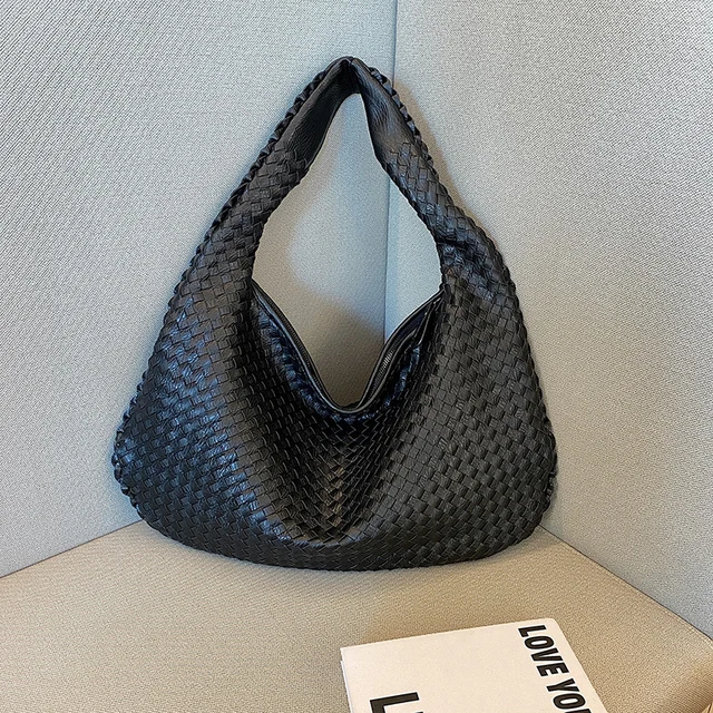 Geflochtene Handtasche Damen Mittelgroß