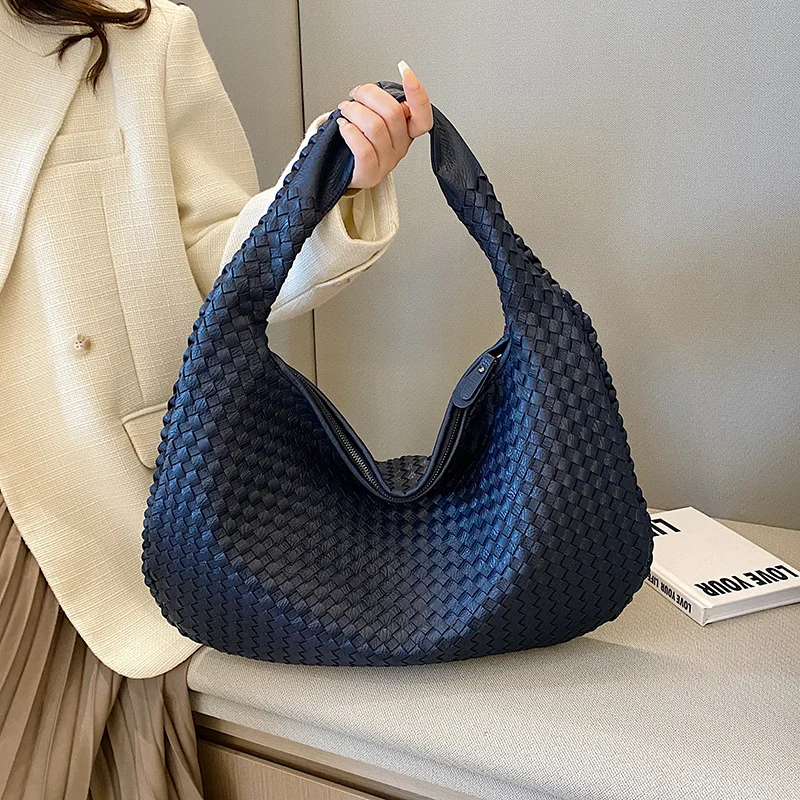 Geflochtene Handtasche Damen Mittelgroß