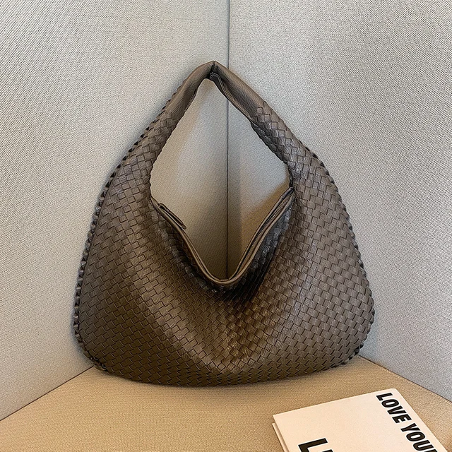 Geflochtene Handtasche Damen Mittelgroß