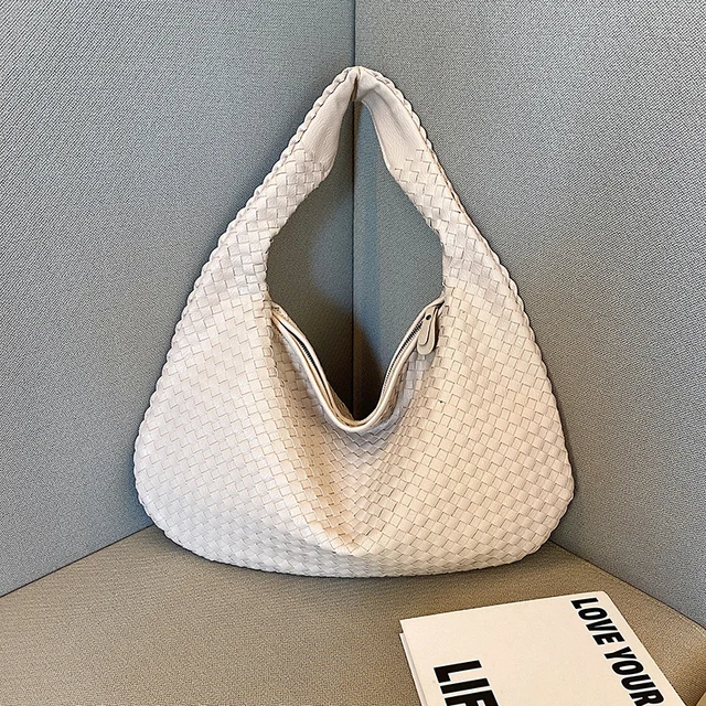 Geflochtene Handtasche Damen Mittelgroß