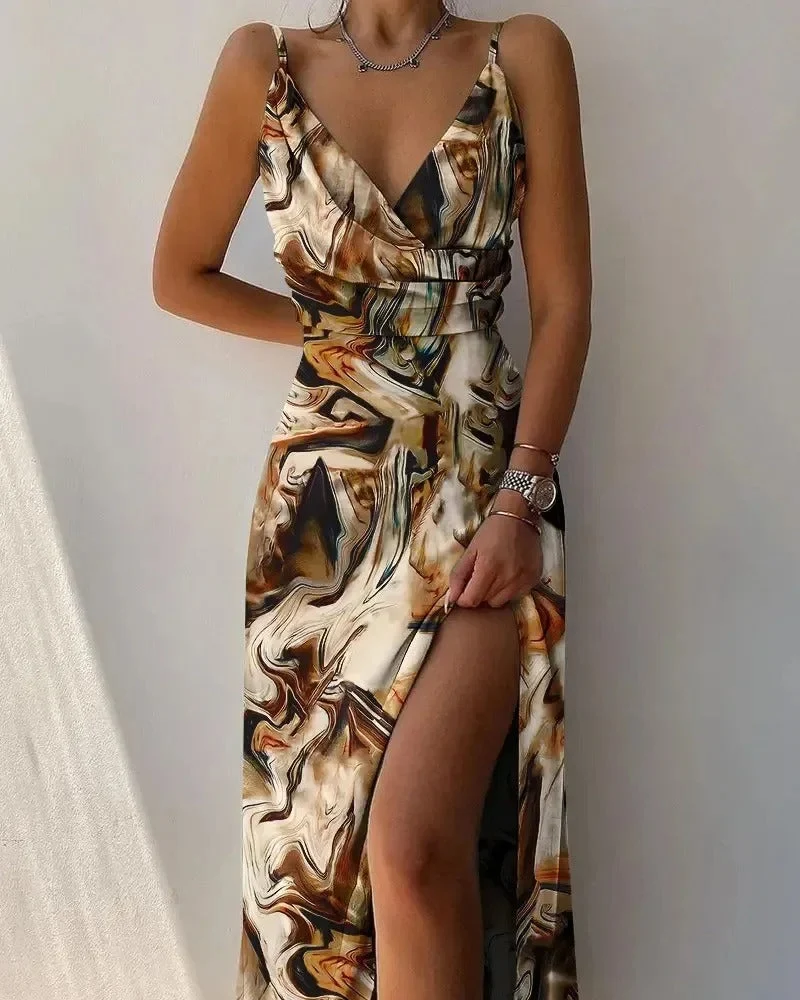 Anspruchsvolles langes Kleid
